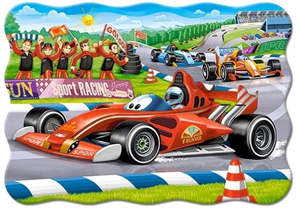 Racing Bolide Puzzle for Kids