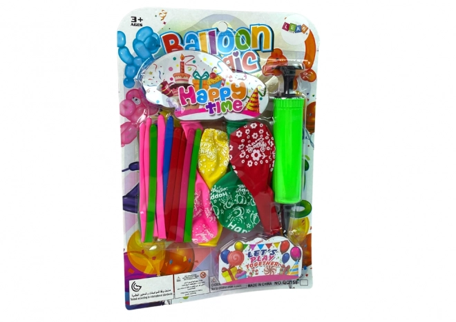 Balloon Modeling Set with Pump for Parties