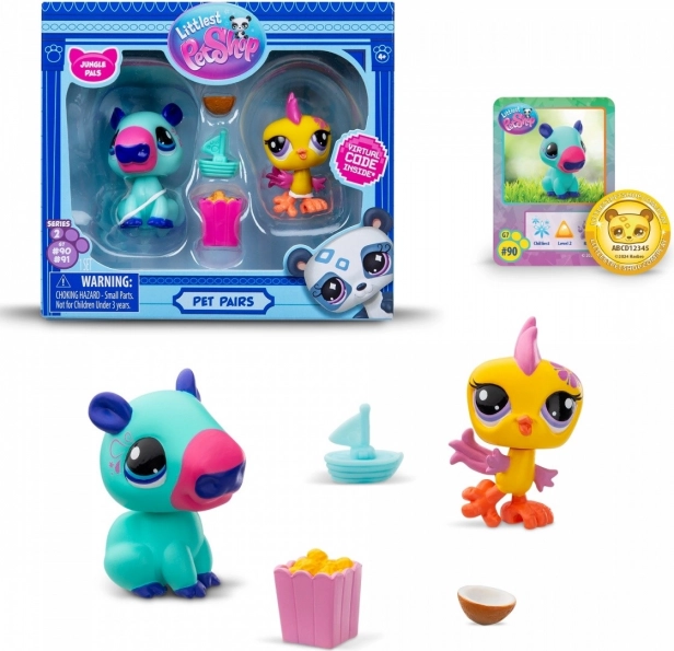 Figurák Littlest Pet Shop 2-csomag