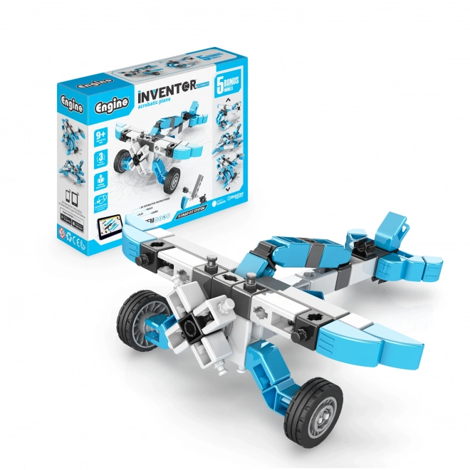 Engino Inventor Mechanics Airplane Building Set