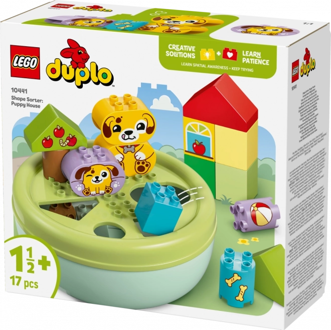 LEGO Duplo Triedenie tvarov Domček pre šteniatka