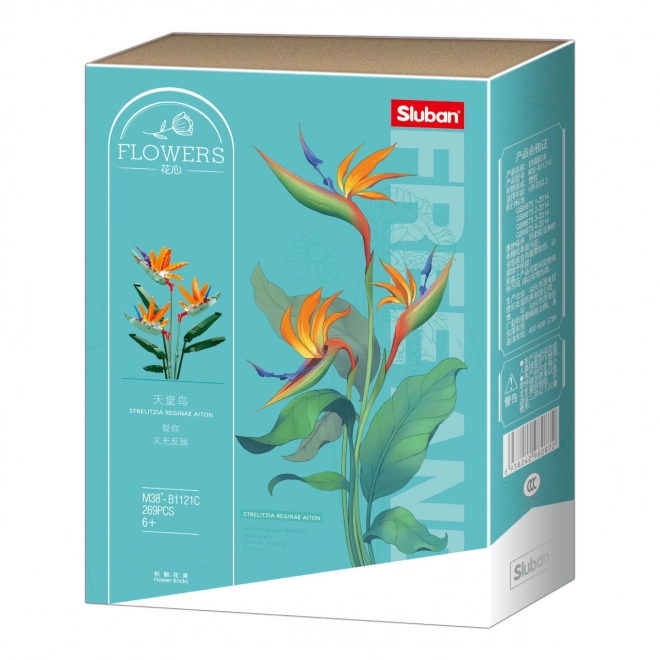 Sluban Flowers Royal Strelitzia Set