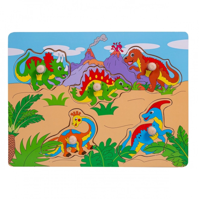 Wooden Dinosaur Puzzle