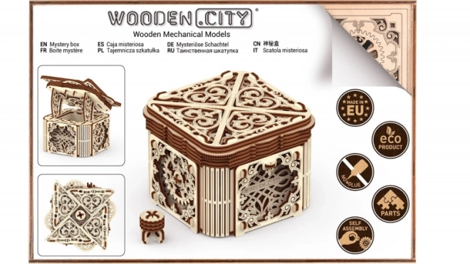 Wooden City Mystery Box 3D Puzzle