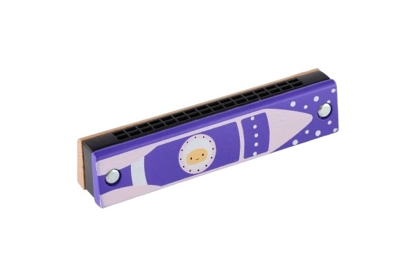 Wooden Harmonica for Kids