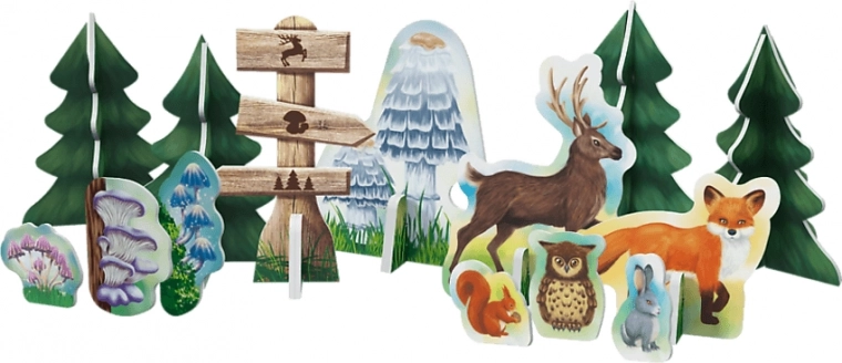 Vytvořte vlastní lesní scénu