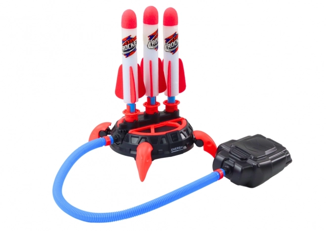 Triple Rocket Foam Launcher Game