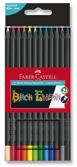 Pastelli Faber-Castell Black Edition 12 pz