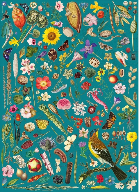 Puzzle Fantaisie florale 1000 pièces