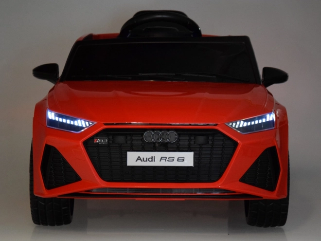 Elektrické auto pre deti Audi RS 6 – Červená