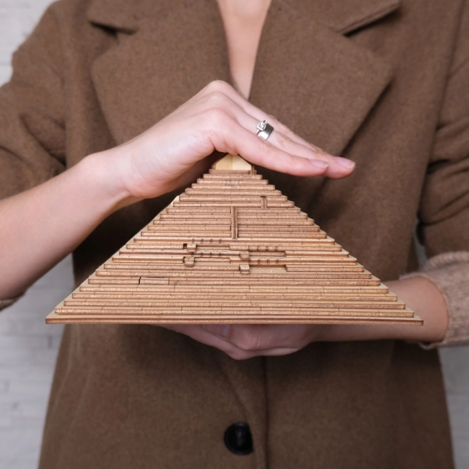 Wooden Puzzle Pyramid