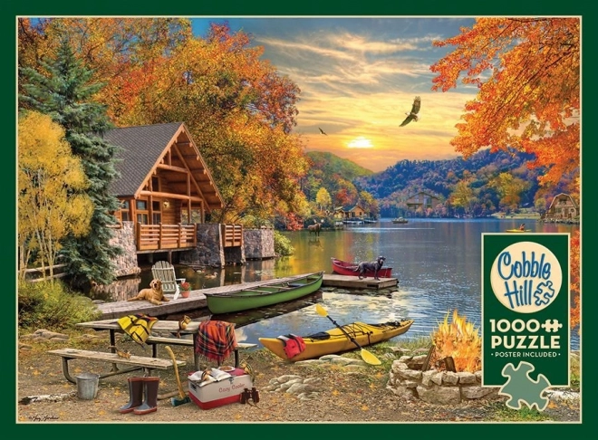 Lake Retreat Puzzle by Cobble Hill