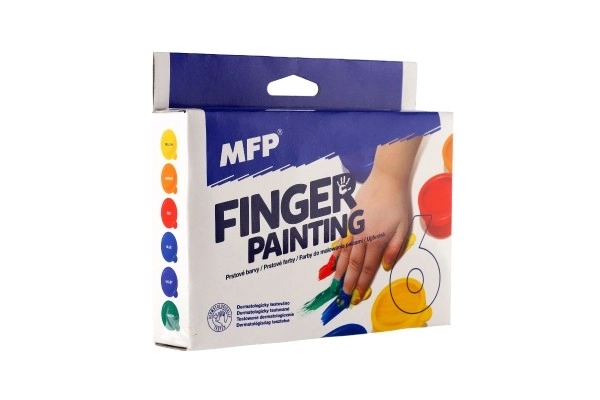 Finger Paints Set - 6 Colors