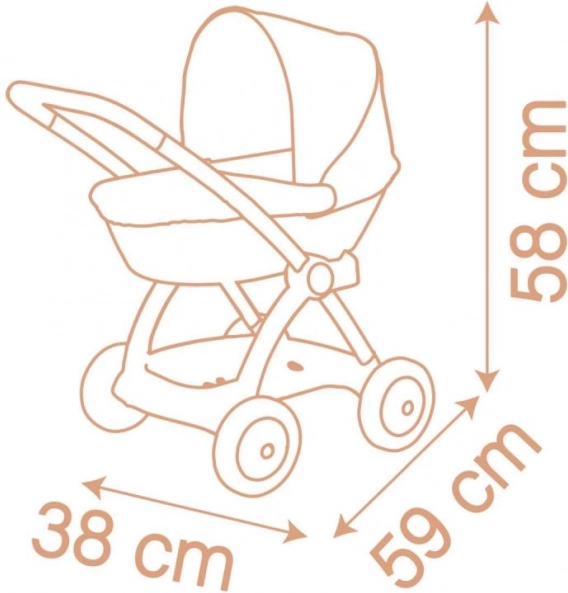 Kočík pre bábiky Baby Nurse