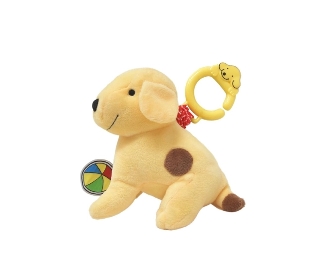 Colorful Hanging Plush Dog Toy