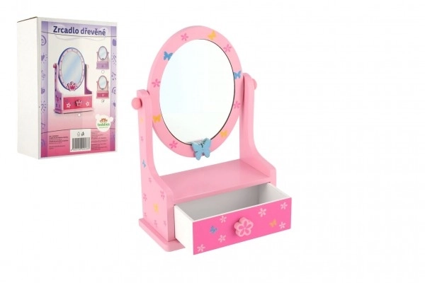 Jewelry Box with Mirror and Drawer