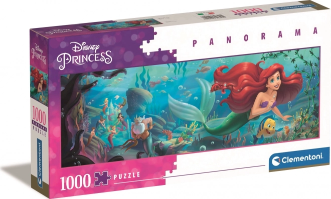 Clementoni panoramic puzzle the little mermaid