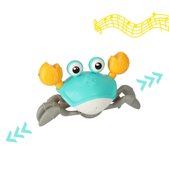 Interactive Crawling Crab Toy with Sound – Blue