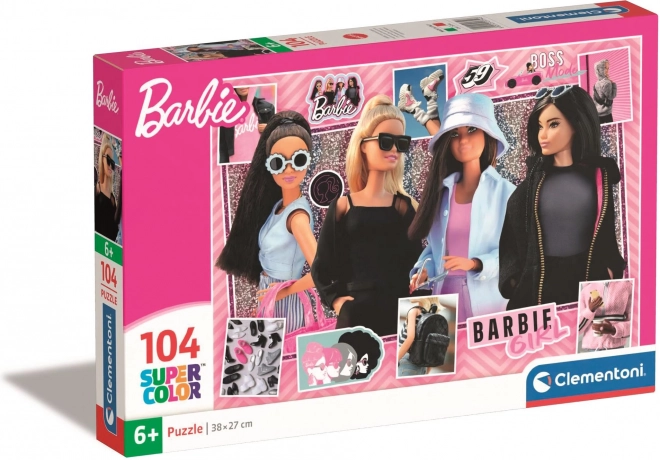 Clementoni Barbie 104 darabos puzzle