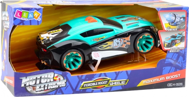 Auto da corsa con razzo Effetti luminosi e sonori