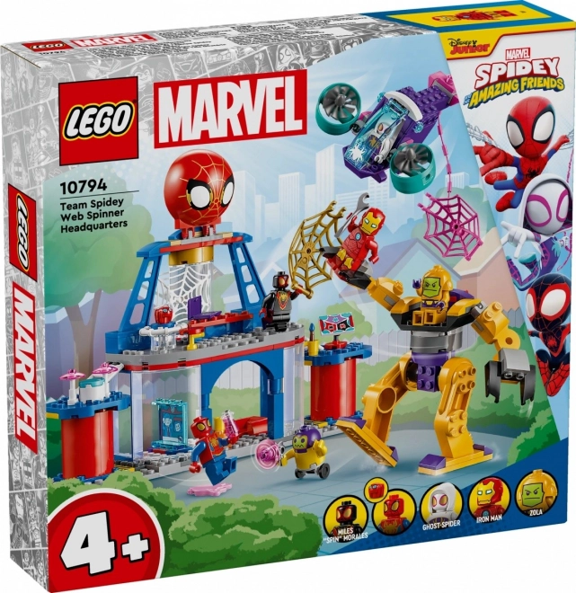 Spider Team Headquarters LEGO Set