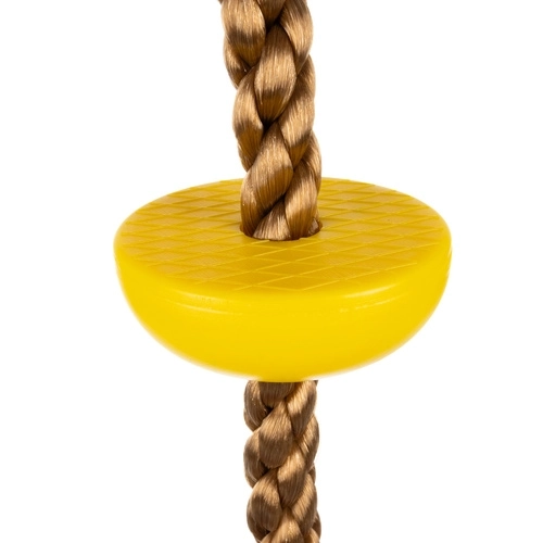 Kruzzel swing with climbing rope for children