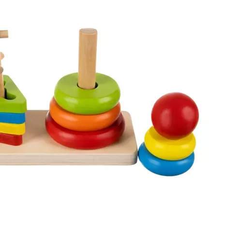 Wooden Shape Sorter Puzzle by Kruzzel