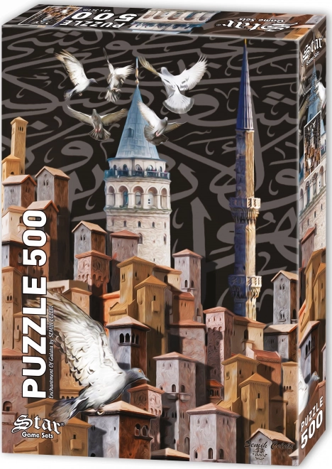 Star Puzzle Galata Tower Enchantment 500 Pieces