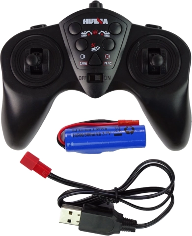 Contrôle 2,4 GHz et batterie rechargeable