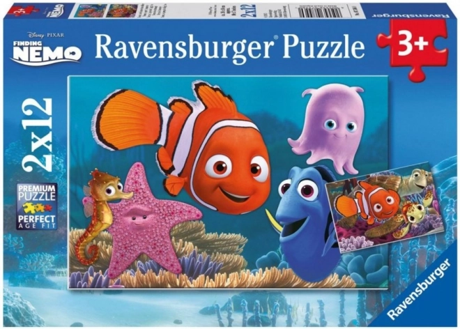 Ravensburger puzzle Finding Nemo set