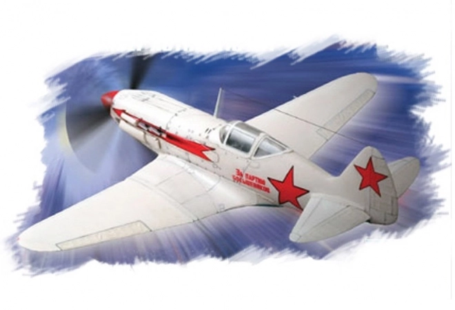 Plastic model airplane MiG-3