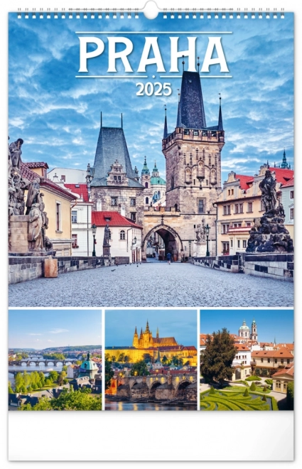 Wall Calendar Prague 2025