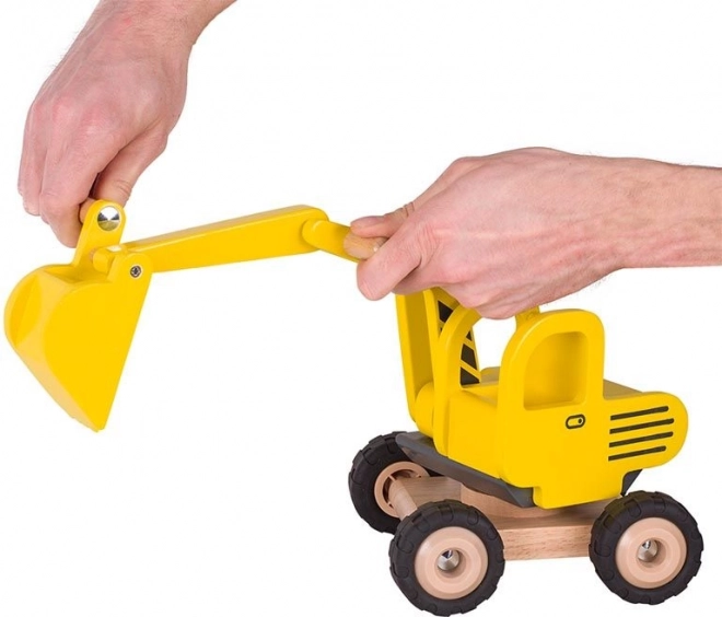 Wooden Excavator Toy