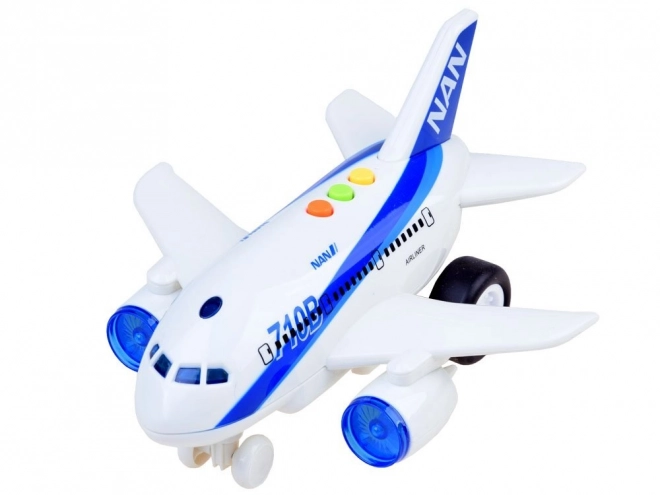 Interactive Airplane Toy with Sound and Light