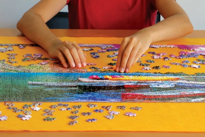 Easily rollable mat