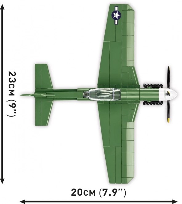 Cobi P-51D Mustang Building Blocks