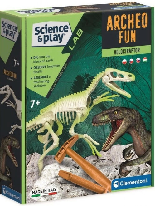 Clementoni Science & Play ArcheoFun: Velociraptor