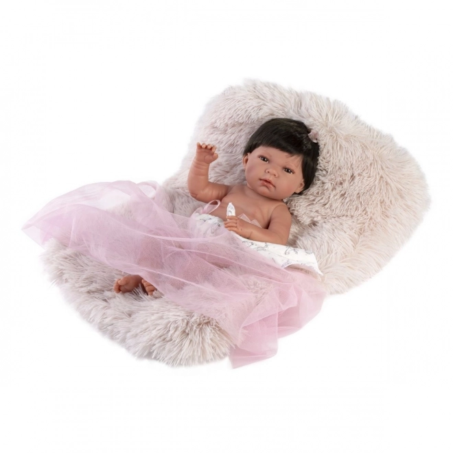 Realistic Newborn Baby Doll with Vinyl Body - 40 cm