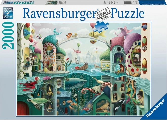 Ravensburger Puzzle If Fish Could Walk 2000 Pieces