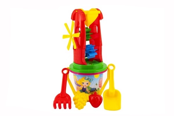 Sandbox Play Set with Molds and Mill