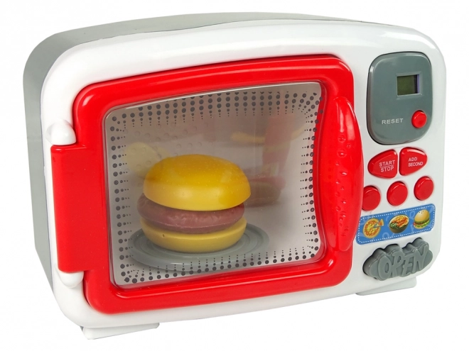 Realistic Kids Microwave Play Set