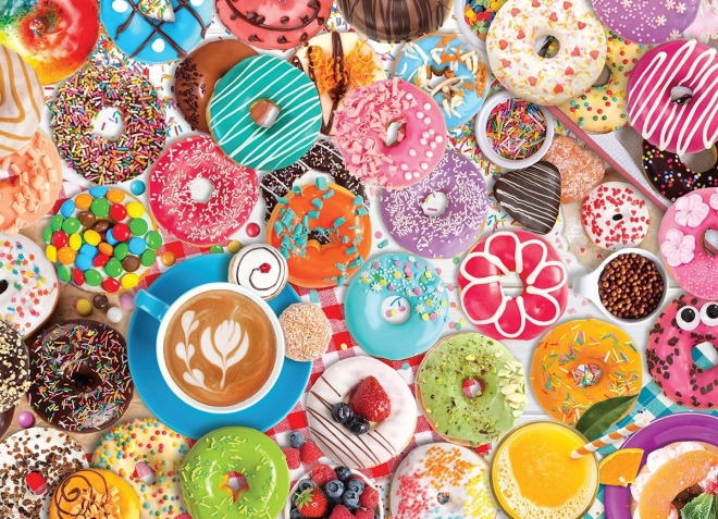 Eurographics Doughnut Celebration 1000 Piece Puzzle