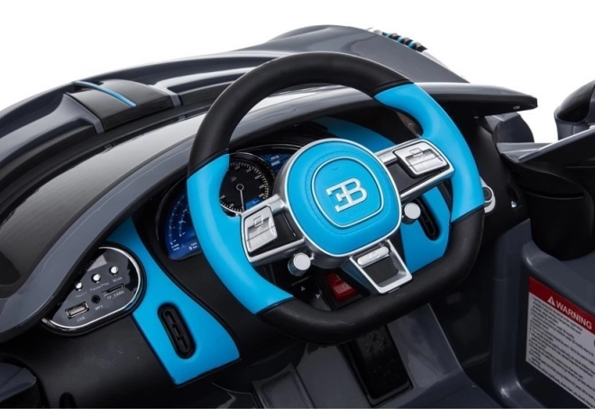 Black Electric Bugatti Divo for Kids