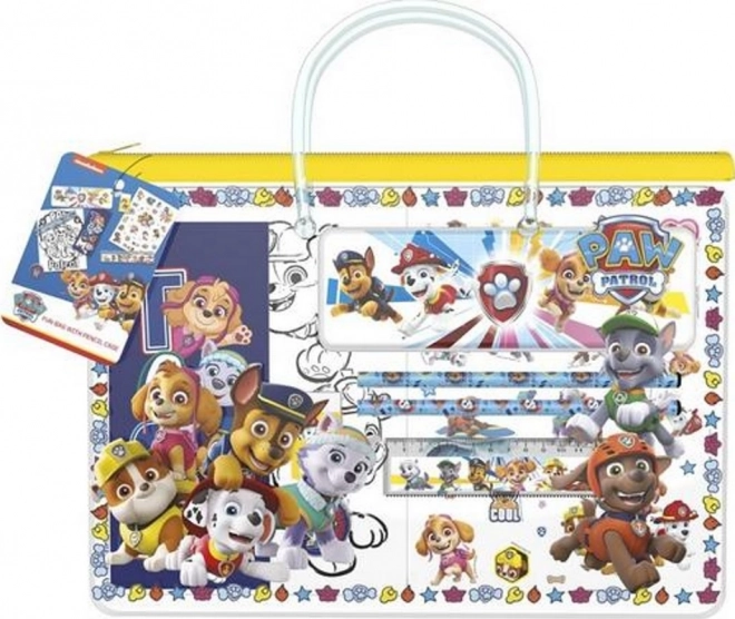 Paw Patrol Stationery Bag with Pencil Case