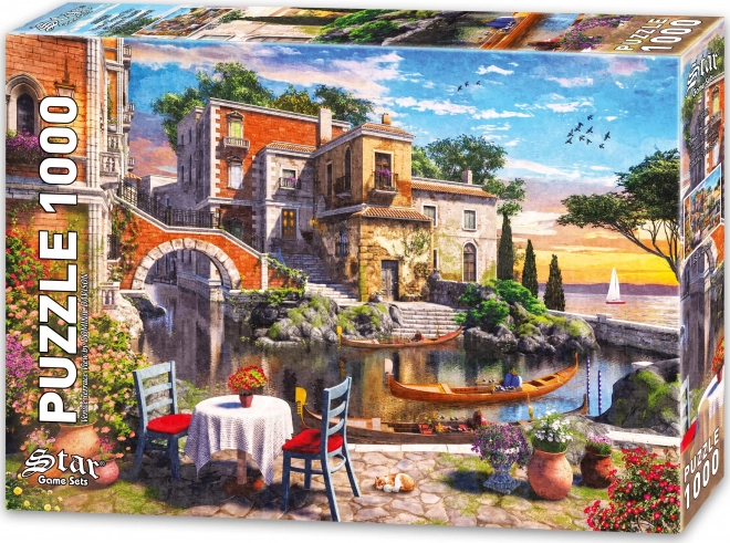 Star puzzle venice terrace view 1000 pieces