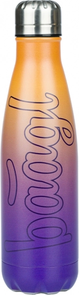 Bottiglia Termica Giallo-Viola 500 ml