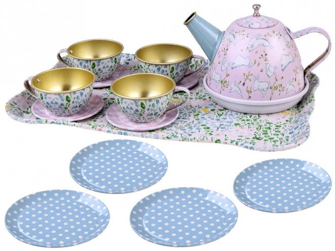 Children's Tea Set with Tray