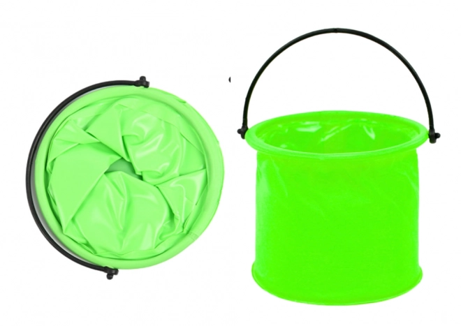 Foldable Multifunctional Green PVC Bucket