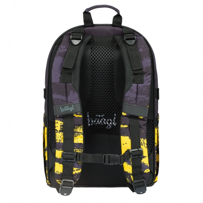 Baagl School Backpack Skate Dune