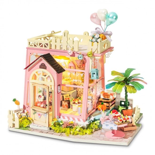 Miniature Dollhouse Holiday Party by Robotime